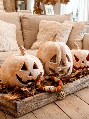 ⭐️Available Sunday Halloween Gemstone Bracelet with adorable 👻 🎃